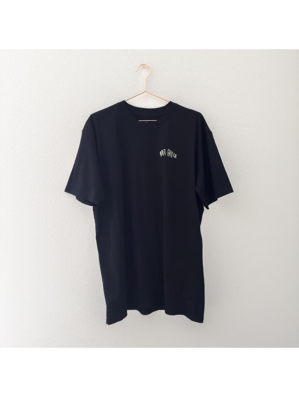 Merit Coffee Good Energy Black Short Sleeve Graphic Tee Unisex Size XL